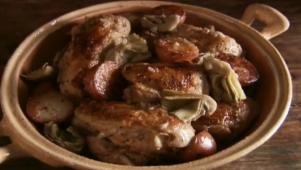 Chicken Vesuvio