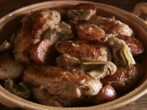 Chicken Vesuvio