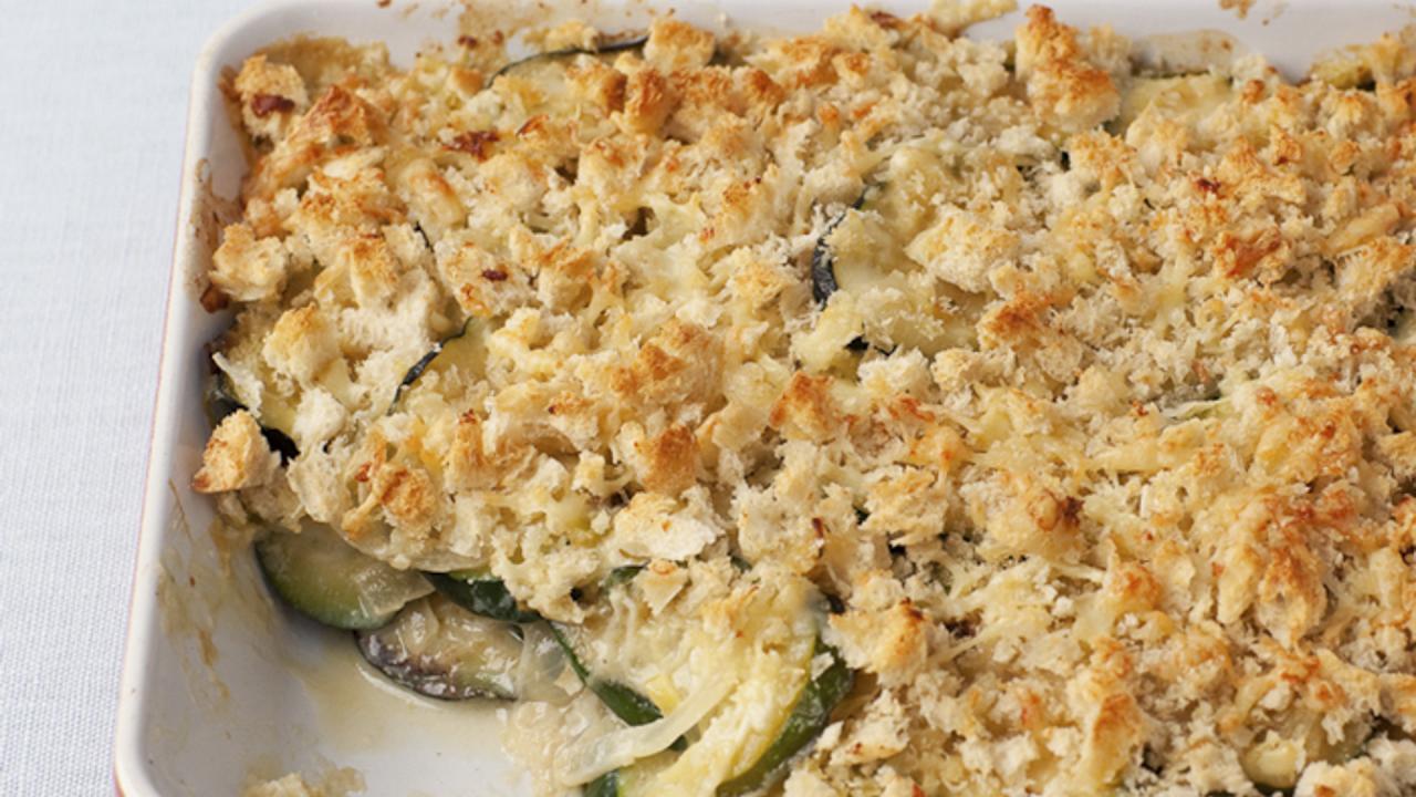 Ina's Zucchini Gratin Recipe