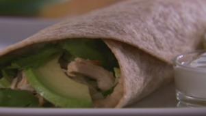 Healthy Chicken Burrito