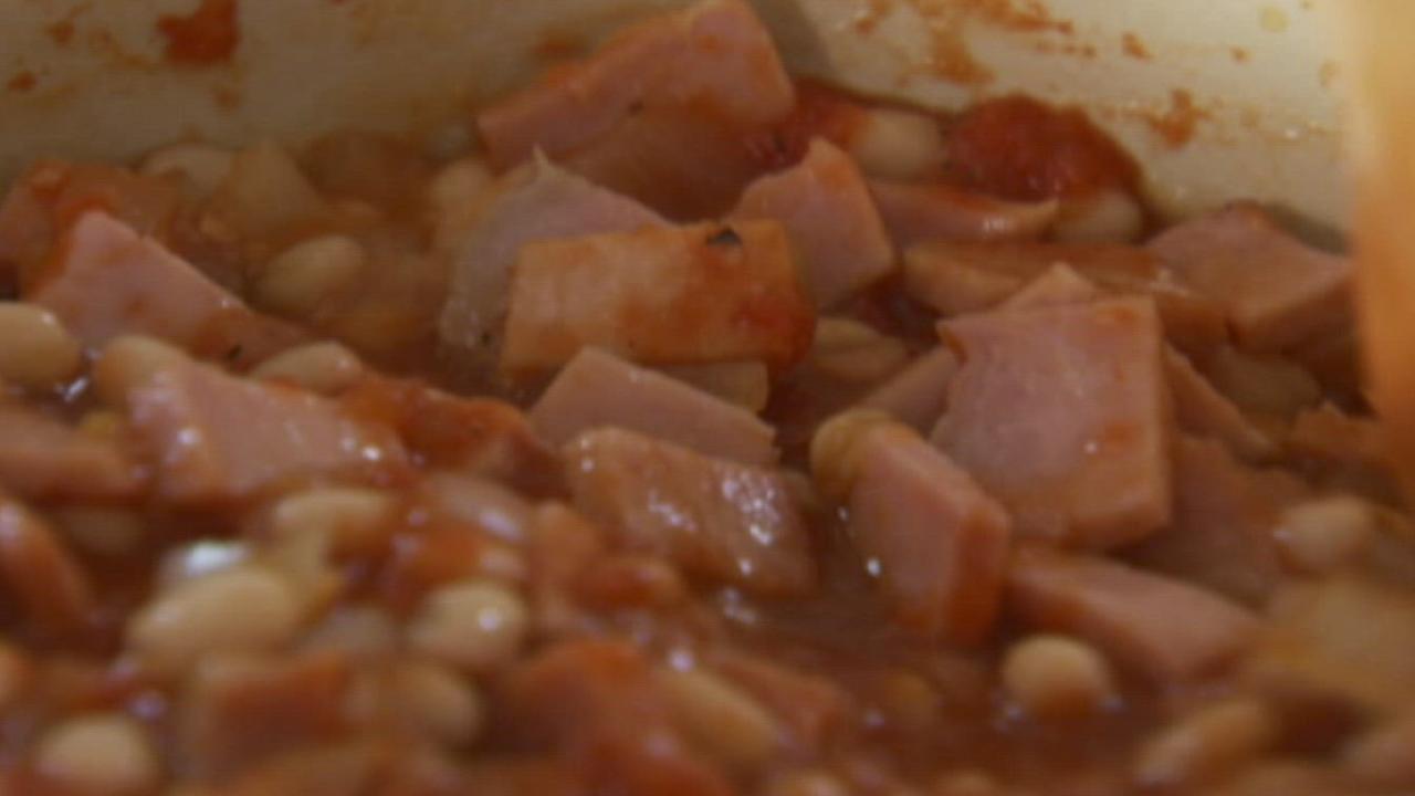 Better Baked Beans 'n' Ham