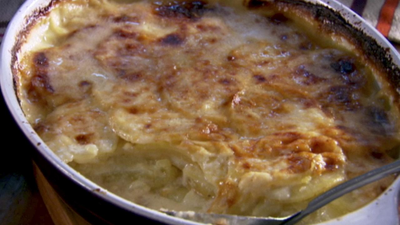 Guiltless Potatoes au Gratin