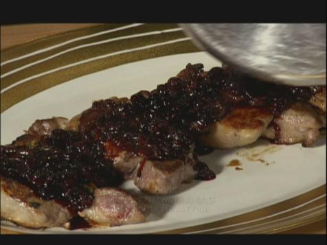 Pork Loin With Cranberry Glaze