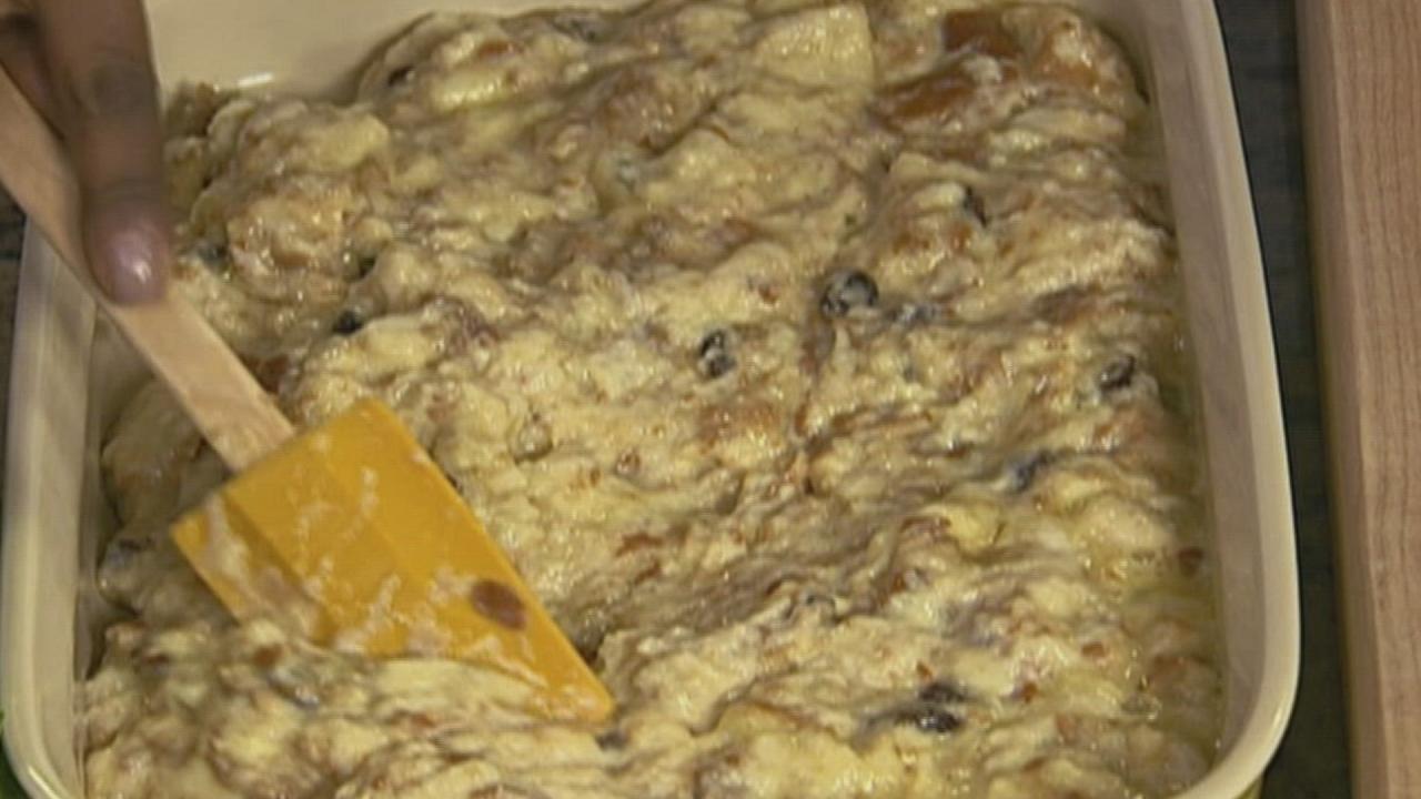 Rum Raisin Bread Pudding