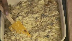 Rum Raisin Bread Pudding