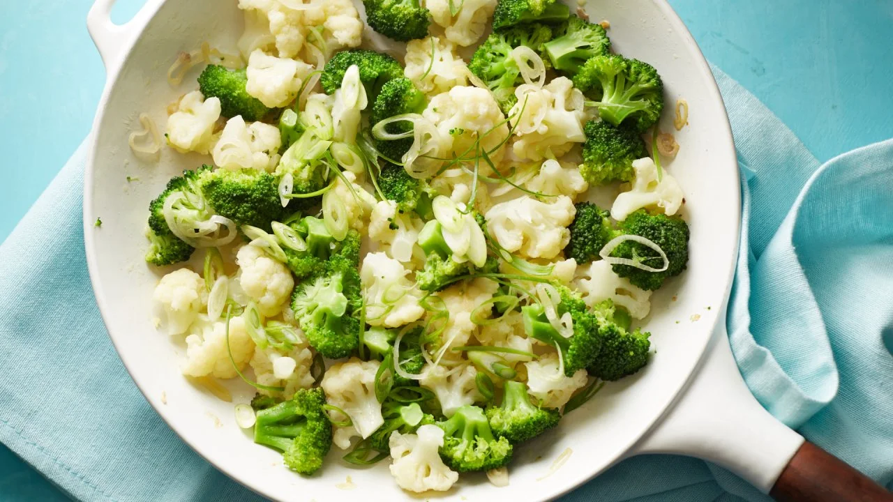 Orange Broccoli & Cauliflower