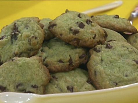 Mint Chocolate Chip Cookies