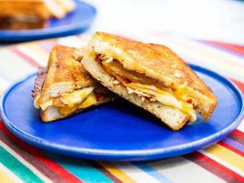 Iron Chef Grilled Cheese