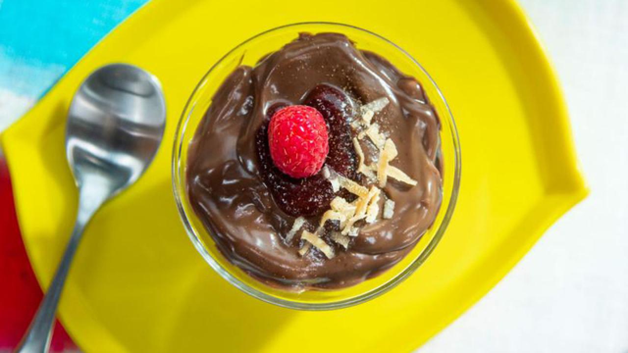 Sunny's Chocolate Raspberry Pudding Parfait