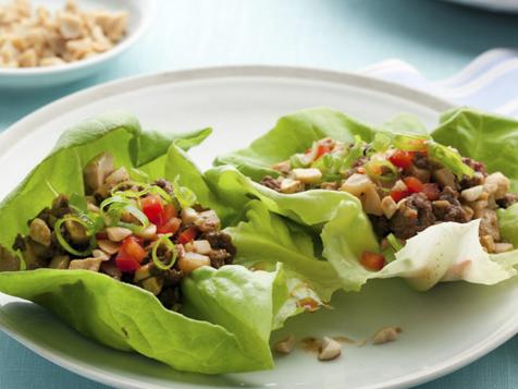 Beef and Tofu Lettuce Cups