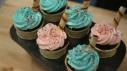 Devil's Food Cupcake Cones