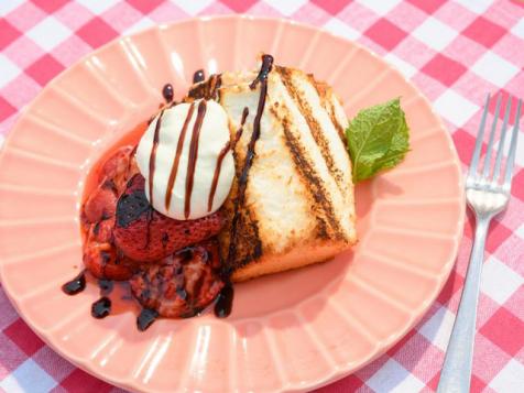 Grilled Strawberry Shortcake
