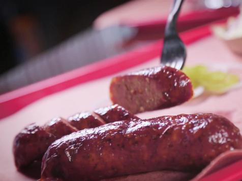Texas Hot Gut Sausage