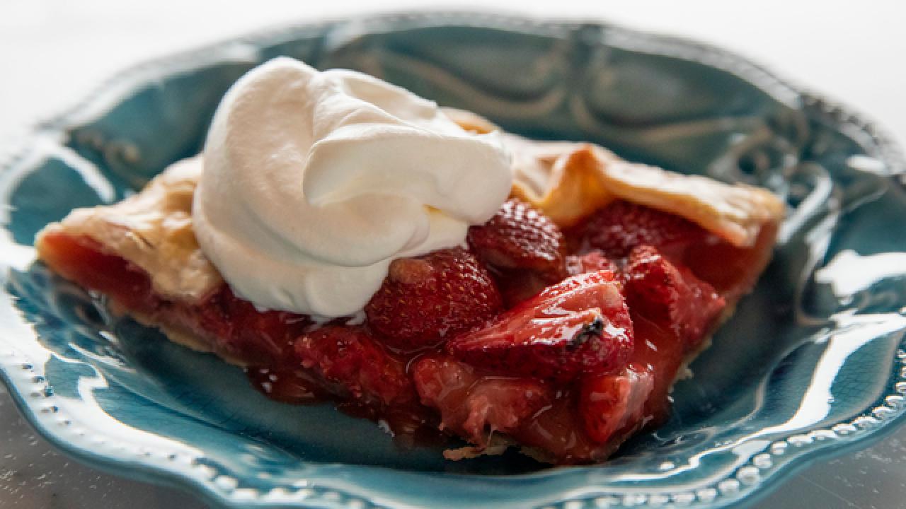 Rustic Strawberry Tart