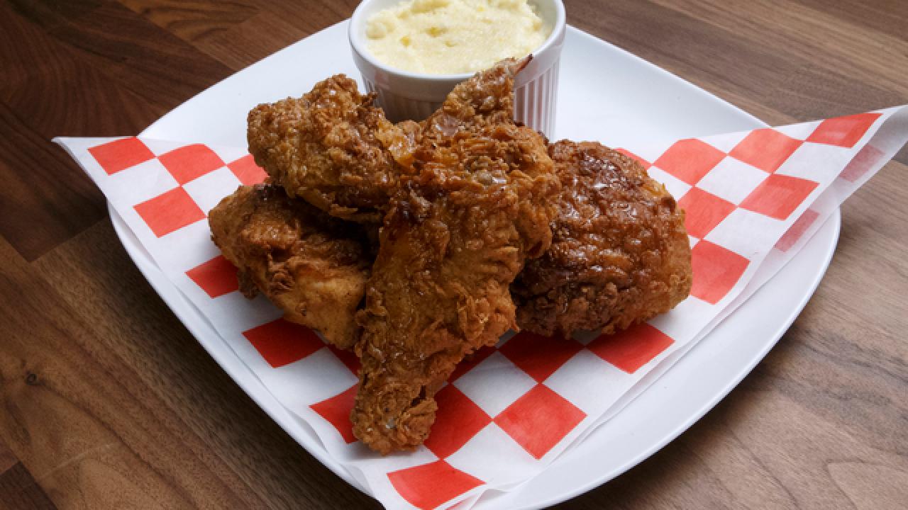 Fried Chicken and Polenta