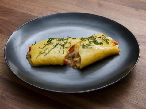 Ham and Mushroom Omelet