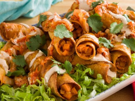Sweet Potato Taquitos