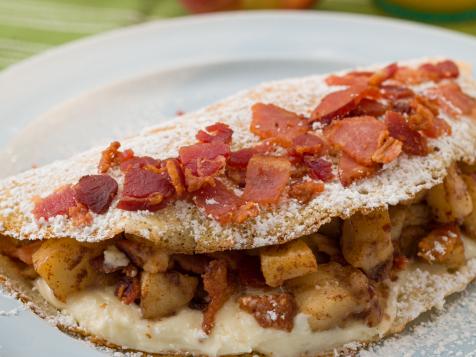 Apple Bacon Crepe