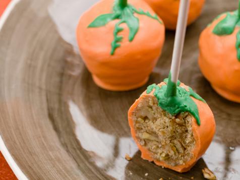 Pecan Pie Pumpkin Cake Pops