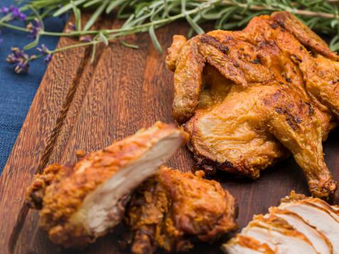 Fried Cornish Game Hens
