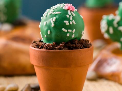 Brownie Cactus Cupcakes