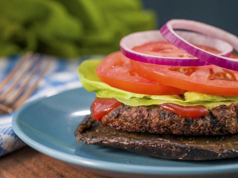 Mushroom Black Bean Burger