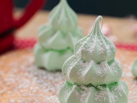 Meringue Trees with Snow