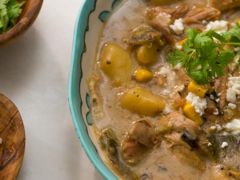 Green Chile Chicken Soup