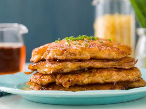 Mac and Cheese Pancakes