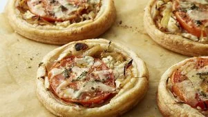 Tomato and Goat Cheese Tarts