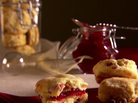 Salami and Gorgonzola Biscuits