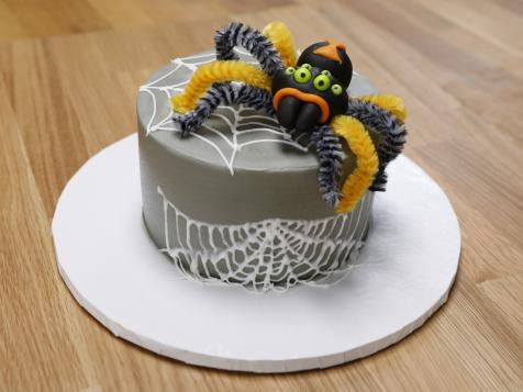 Buddy's Webbed Spider Cake