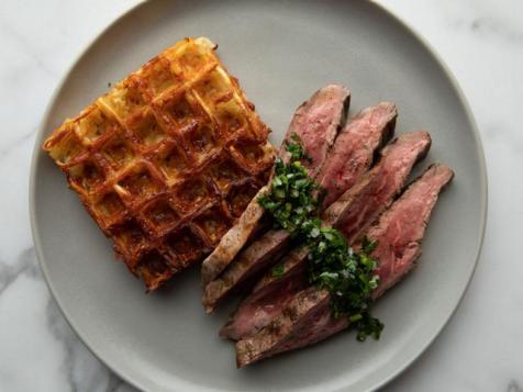 Flank Steak and Hash Browns