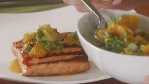 Citrus Salsa Grilled Salmon