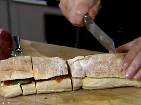 Pepper & Goat Cheese Sandwich
