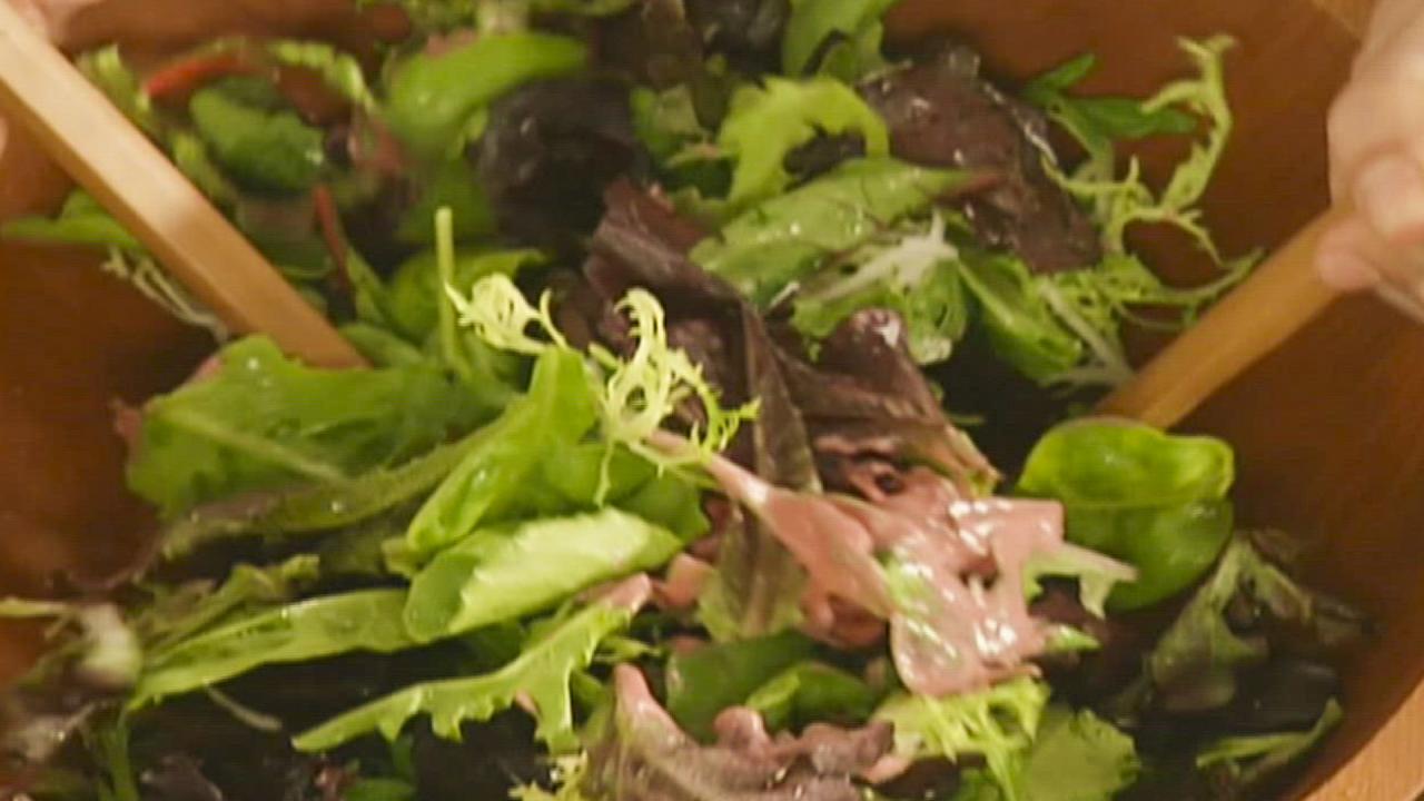 Greens & Raspberry Vinaigrette