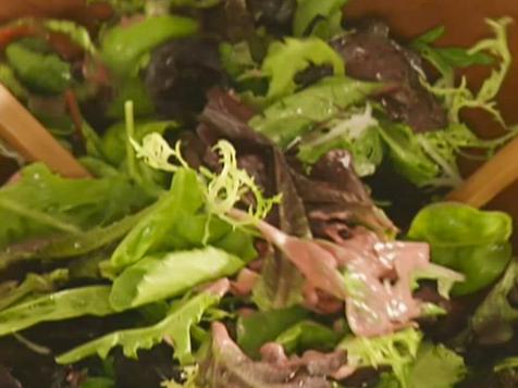 Greens & Raspberry Vinaigrette
