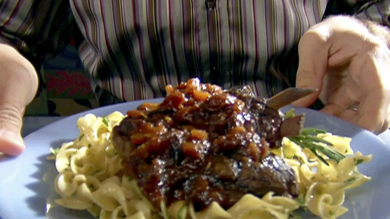 Wine-Marinated Lamb