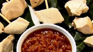 Chicken With Satay Sauce