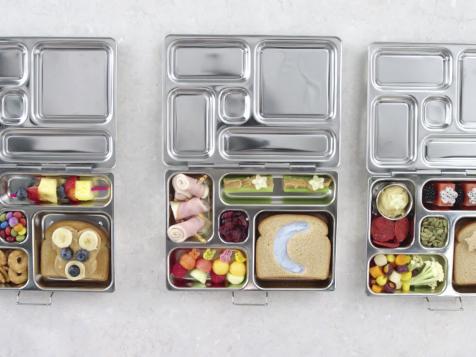 Three Bento Box Sandwiches