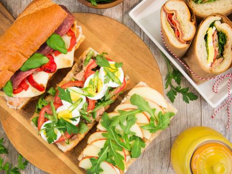 Three Make-Ahead Sandwiches