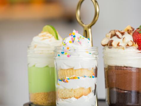 Three Mason Jar Desserts
