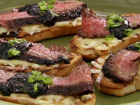 Flank Steak with Balsamic BBQ Sauce