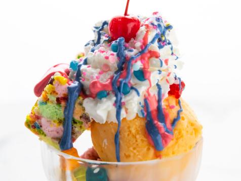 Rainbows and Unicorns Sundae