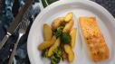Sheet Pan Roasted Salmon