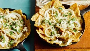 Chilaquiles & Tomatillo Salsa