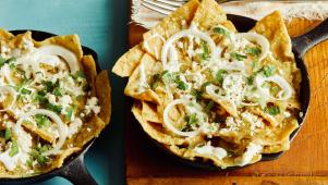 Chilaquiles & Tomatillo Salsa