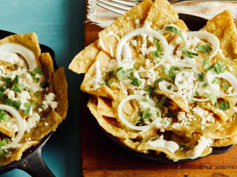 Chilaquiles & Tomatillo Salsa