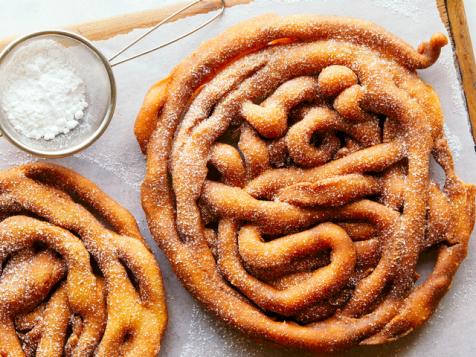 Homemade Funnel Cakes