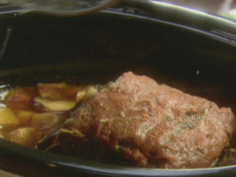 Slow-Cooker Beef and Root Vegs